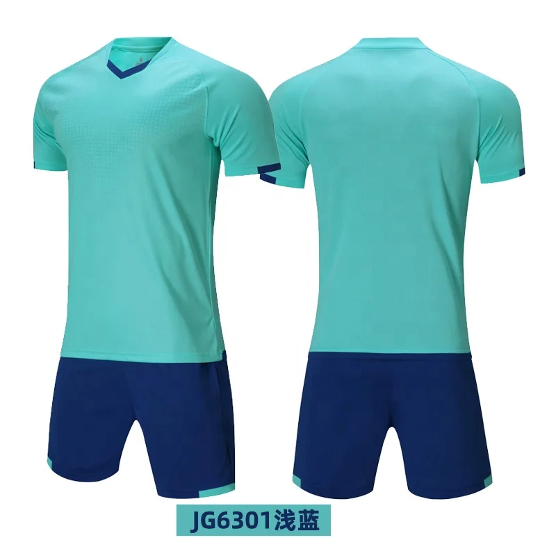 
Wholesale Breathable soccer wear High quality soccer Jersey Set soccer jersey football shirt 