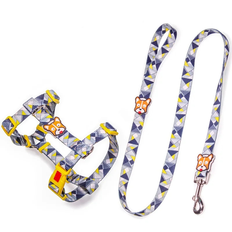 High quality cotton soft pet dog harness,ajustable dog harness wholesale
