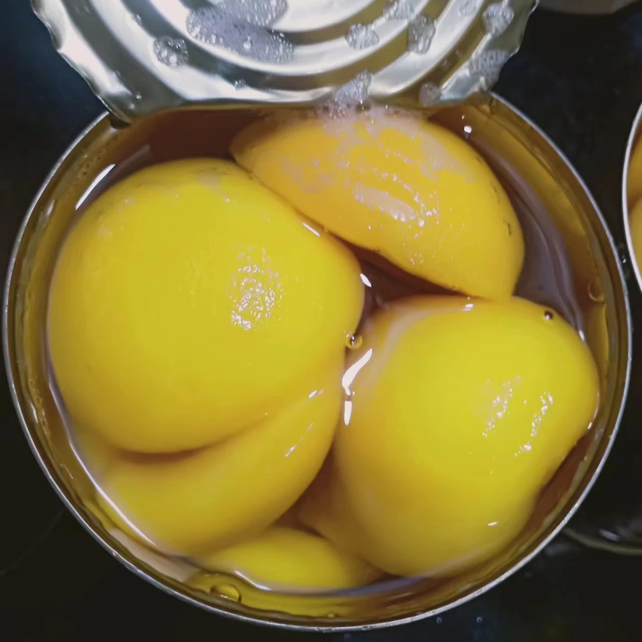 Canned Yellow Peach in