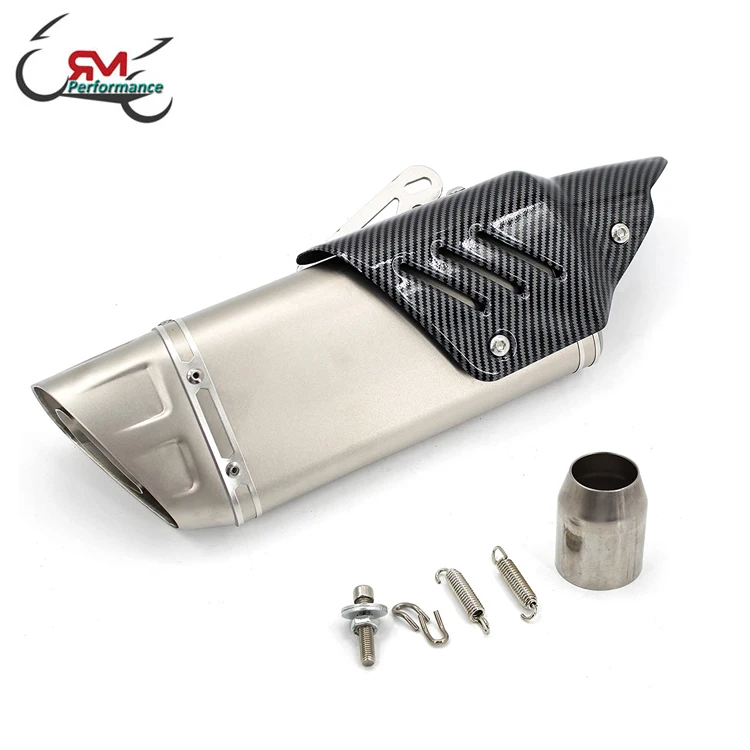 Exhaust Motorcycle Pipe For Akrapovic Echappement Escape Moto Modified Universal For YAMAHA R15 R6 R3 Duke 390