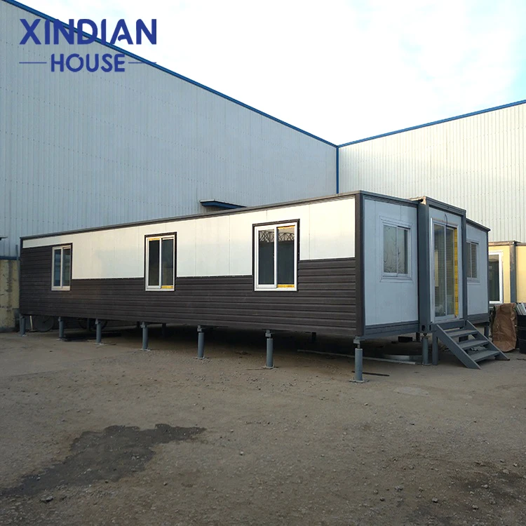 New 20 Feet Folding Container Steel Structure Assemble Container House House 3 Bedroom Prefabrication Folding Customized Office