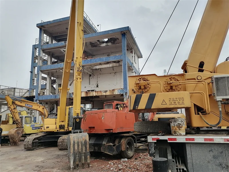 Long Reach Boom Used Komatsu PC220 Excavator For Sale