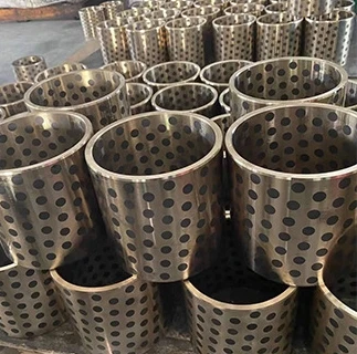 Oil-free bushing holder assembly Standard flange type Built-in copper alloy bushing type