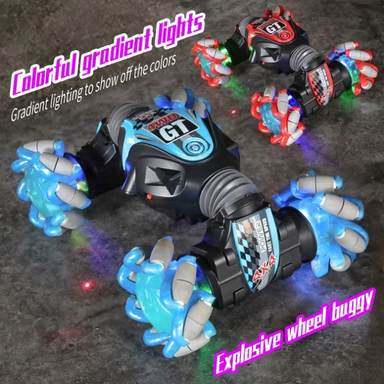 Handa Custom 4X4 Double Sided High Quality Remote Control Toy Acrobatics Double Side Kids Crawler Rc Stunt Car