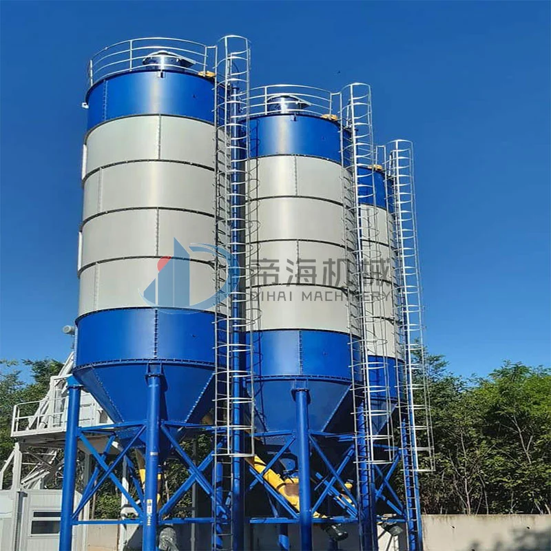 Di Hai Machinery 50 100 Ton 200 Ton Vertical Bulk Cement Storage Silo For Sale China Portable Portland Cement Silo Suppliers