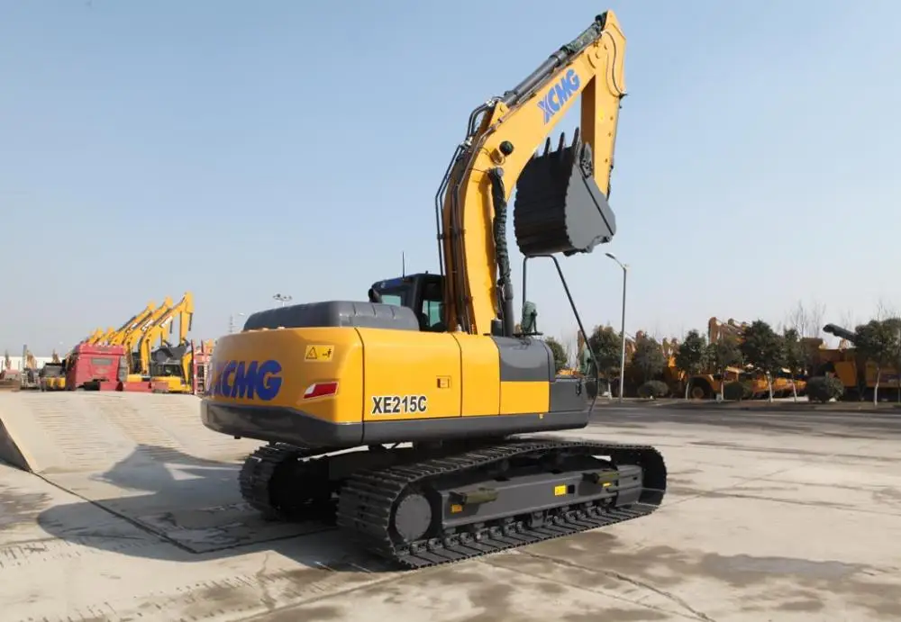 XCMG Official XE215C Hot Sale Chinese New Excavator 20 Ton Crawler Excavator Price List