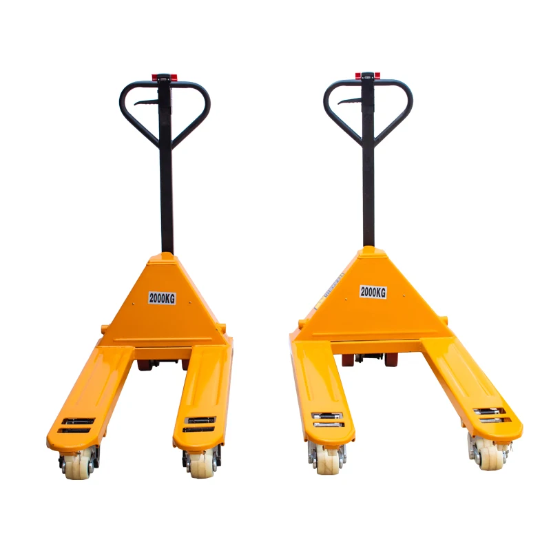 Electric forklift semi-electric 2 ton pallet truck construction site pull brick climbing hydraulic truck