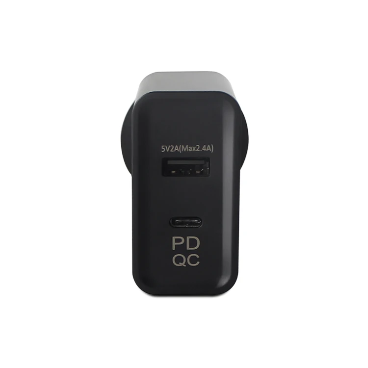  Сетевой адаптер питания для смартфона 45 Вт Тип C Pd быстрая зарядка 3 0 с одним Usb-портом сертифицированное