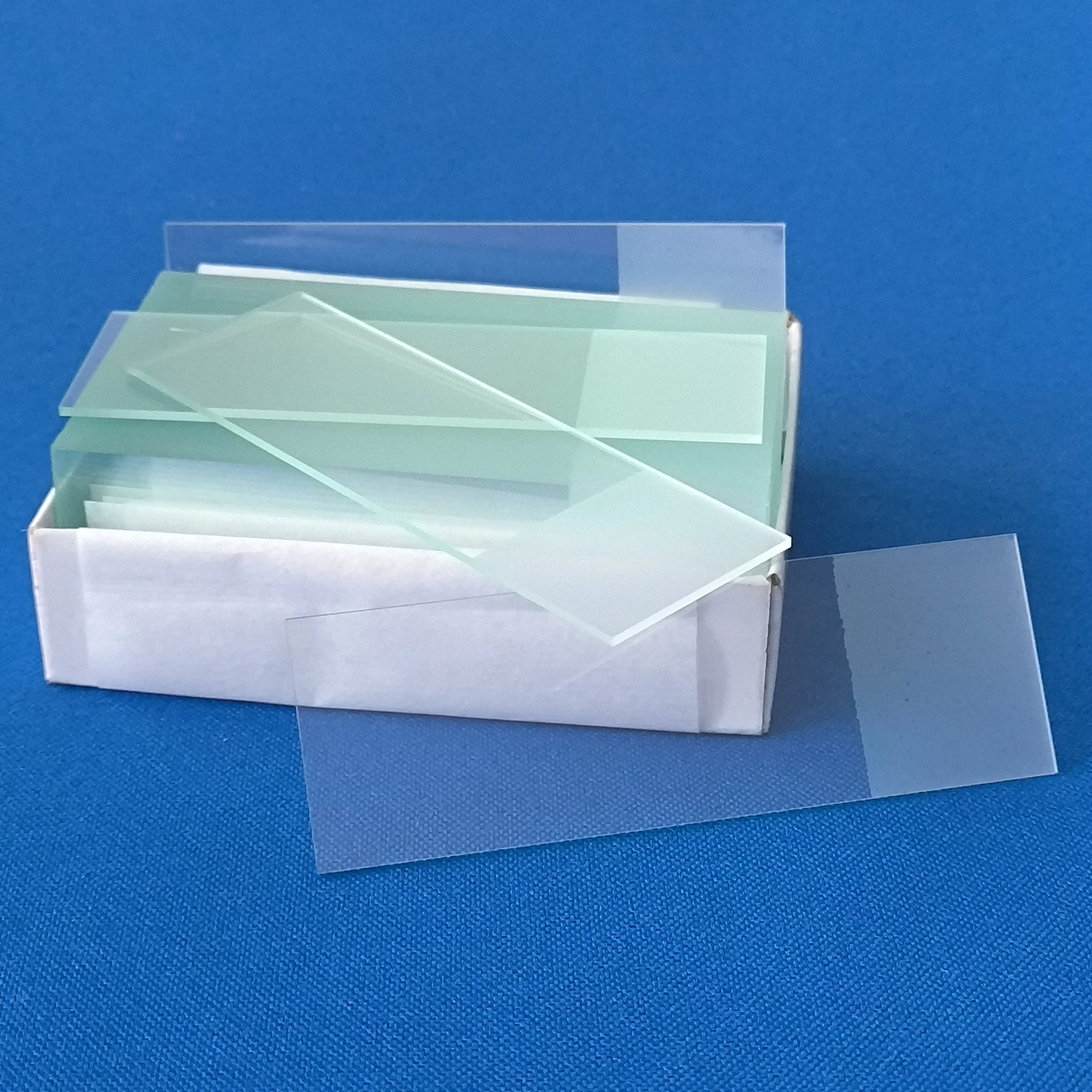 GLS 7101 7105 medical laboratory microscope slides Prepared Polished Frosted ground borosilicate glass slides