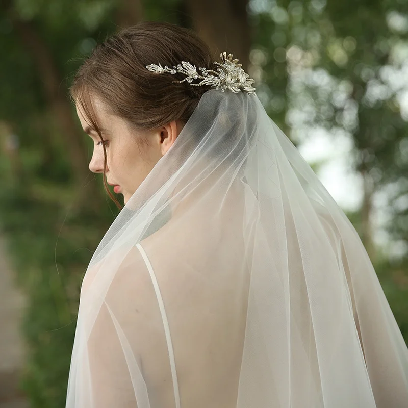 Fashion Refinement Veil Accessories Crystal Rhinestone Accessories Hair Bands For Woman