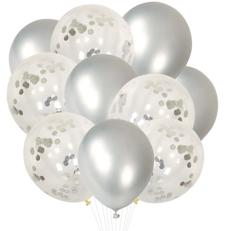 EASTTERN Hot sale 12 Inch metallic balloon set accessories for Ramadan decoration Eid Mubarak favors