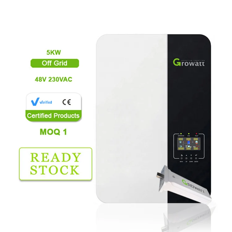 Высокочастотный автономный инвертор GROWATT 5000 Вт 5 кВт 48 В однофазный SPF5000es работает с батареей или без нее мониторинг Wi-Fi