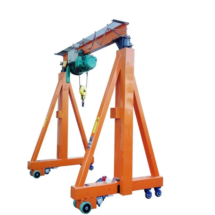 Easy operation industrial 1 ton capacity mobile gantry crane for sale