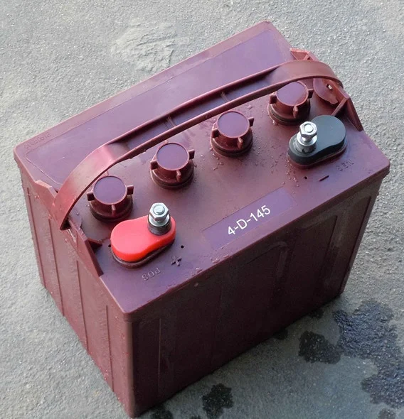 Factory direct sell 4-D-145 8V145Ah deep cycle golf car battery
