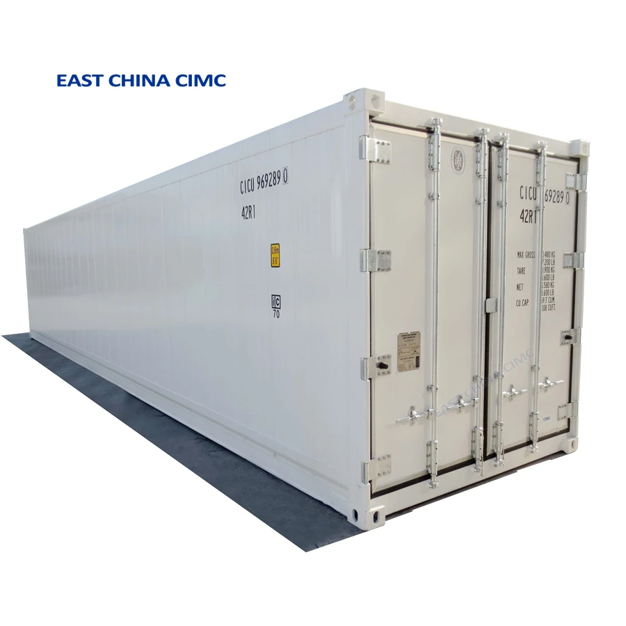 20ft 25Tons Reefer ISO Tank Container With Thermo King For Meat Transport