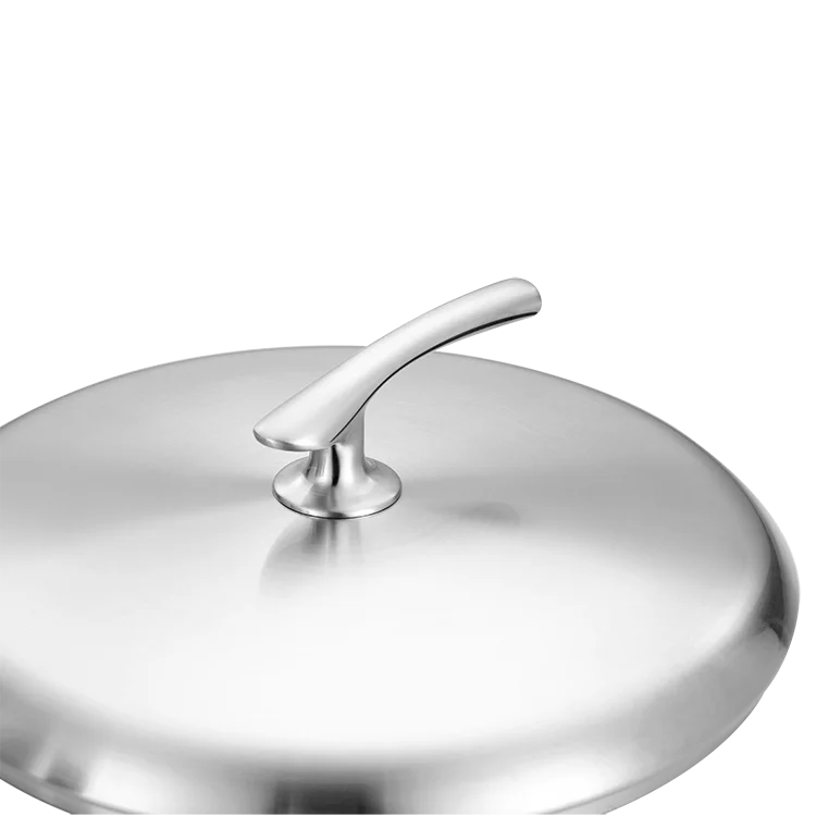 Factory Cookware Kitchen customized size Stainless Steel Non-Stick Soup & Stock Pot Cooking Pots with handle