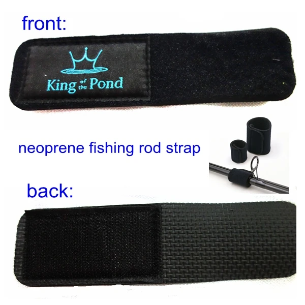 Adjustable Custom Logo Fishing Rod Wrap for Enhanced Grip and Protection