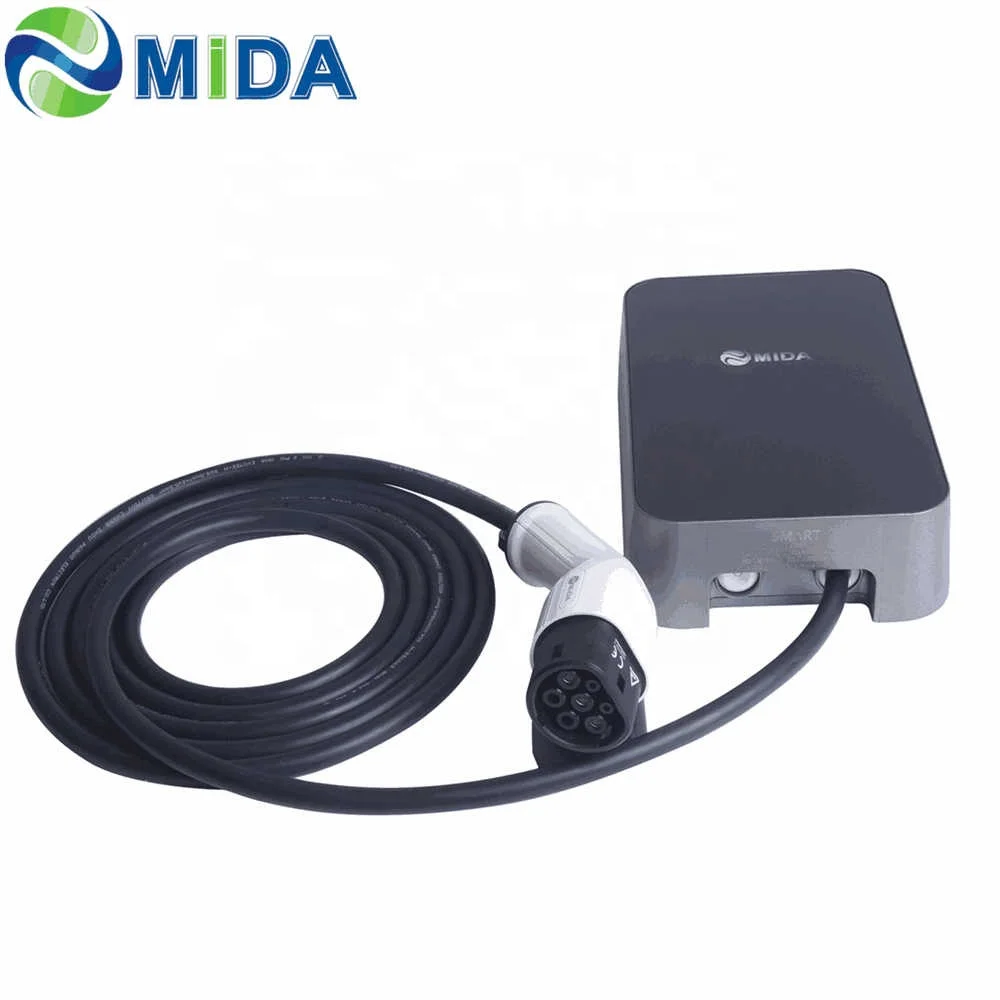
7.2KW 32A AC EV Charger Station for Electric Car Charger Wallbox Type 2 Cable 