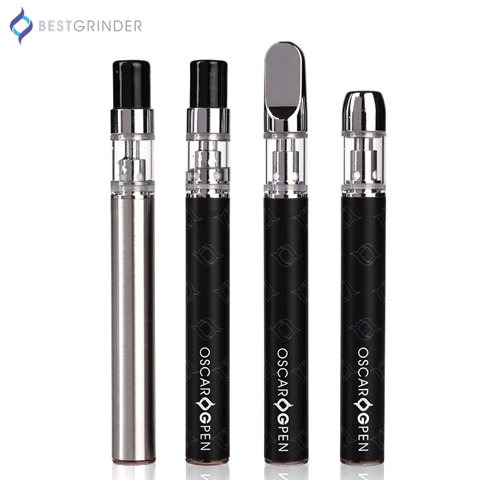 
2019 New disposable vape Oscar pen custom logo180mah battery with cbd cartridge 