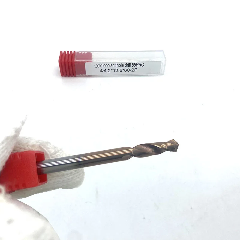 Big stock CNC mill cutter solid carbide internal coolant drill bit with highest quality