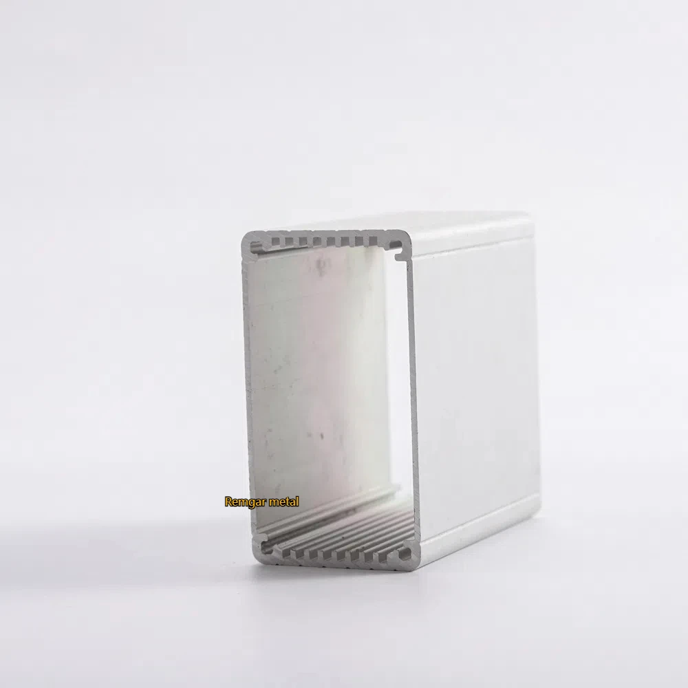 Black anodized extruded profile custom enclosure extrusion aluminum 6063-T5 mill finish LED driver Housings