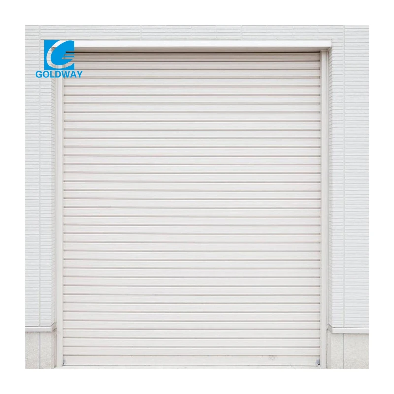 With Good Price Automatic Rolling door Windproof Galvanized Aluminum Steel  Manual Rolling Door For Factory
