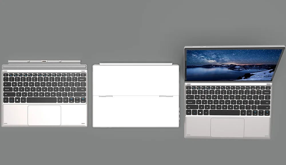 Hot sell 12.3inch 2 in 1 laptop pc high quality window 11 tablet computer touch screen gaming laptop