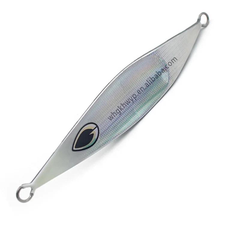 Wholesale Fishing Lures Metal Jigs 80g 100g 150g 200g 250g 300g Strong Glow Slow Pitch Jigging Lure With Jig Bait