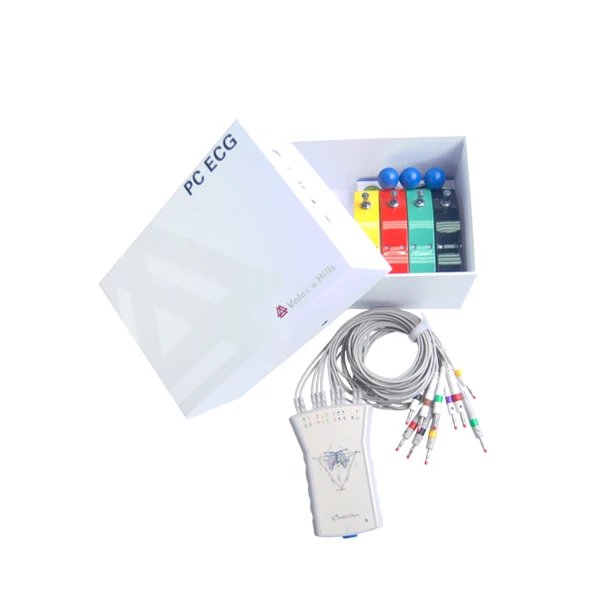 chinese wholesale vendors Portable 12 channel ECG EKG computer pc usb electrocardiogram equipment with CE