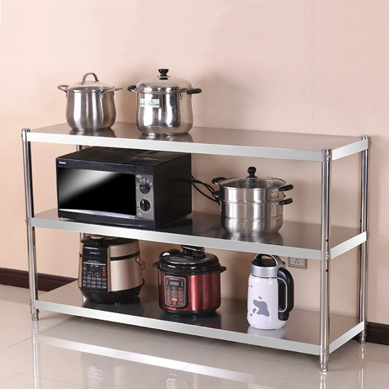 High Quality Industrial Stainless Steel Storage Shelves Rack Kitchen Heavy Duty Rack Stacking Racks Shelves For Restaurant