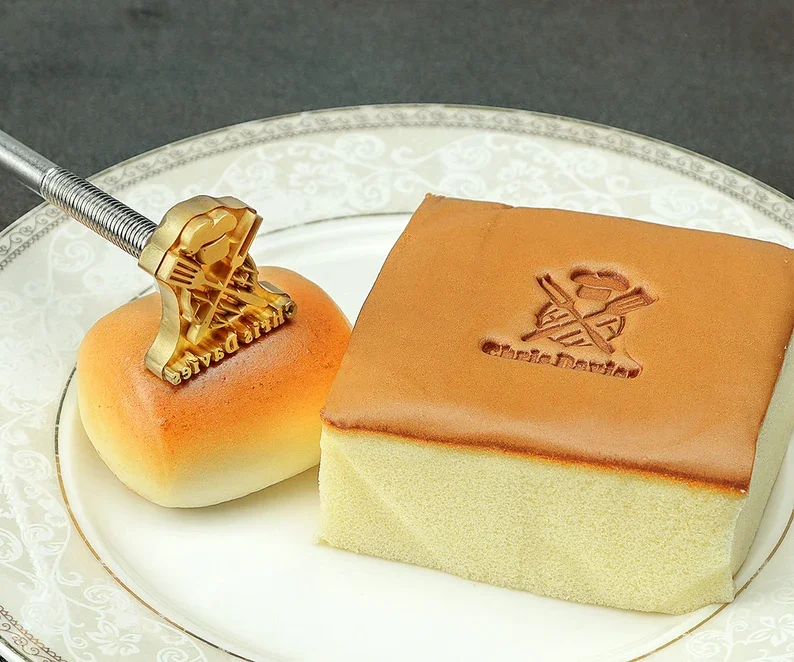 Customized Digit DIY EVENT Personalize Chief Branding Iron Replaceable Head Wooden Handles Grilling Tools and STAMP