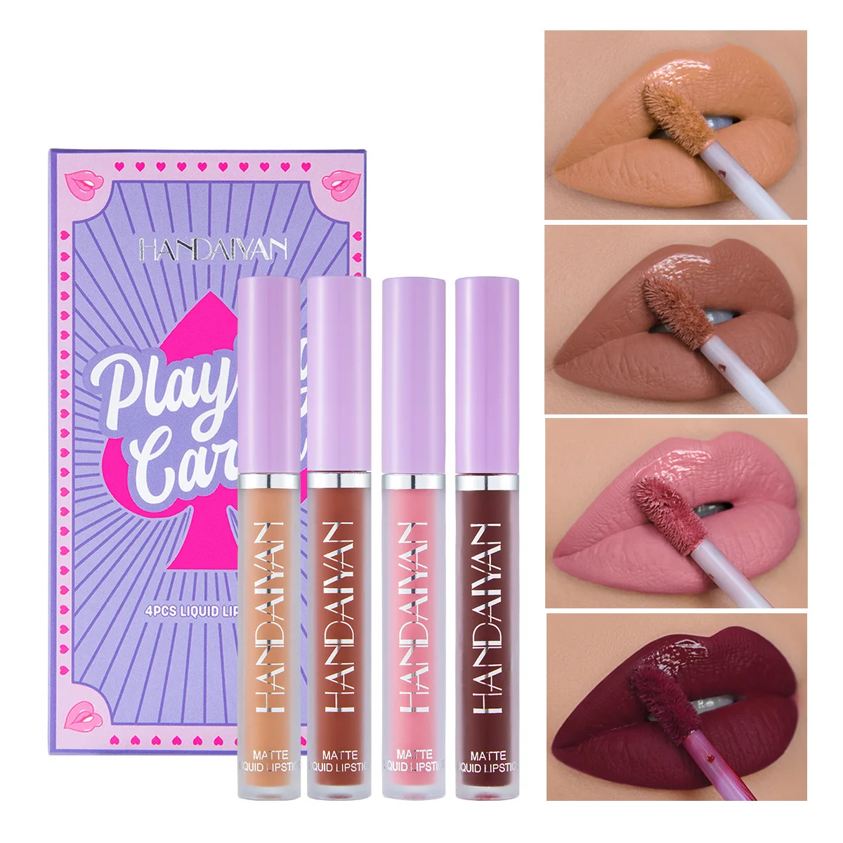 halal vegan mini non sticky velvet custom matte liquid lipstick private label wholesale