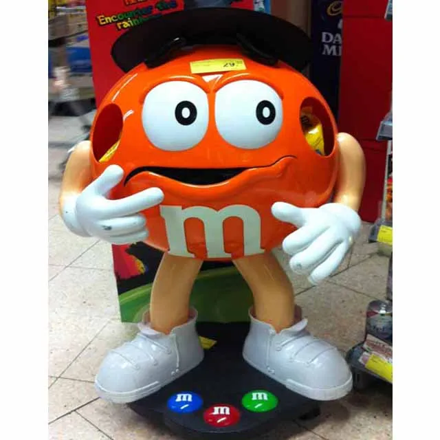 New Custom ABS Vacuum Forming Plastic High Quality Promotion Recyclable Doll Display Stand Lollipop Shelf For Supermarkets