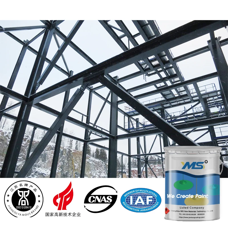 Jianbang Inorganic Zinc Silicate Paint Spray Paint Liquid Coating for Heat Resistance Purpose (500 Celsius Degree Mixture CN;JIA