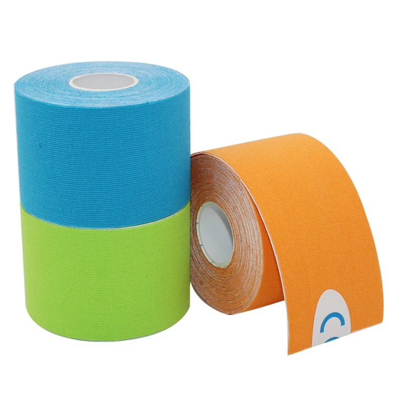 Kinesiology Tape Athletic Recovery Elastic Tape Muscle Pain Relief Knee Pads Support For Gym Fitness Bandage Kinesiology Tape
