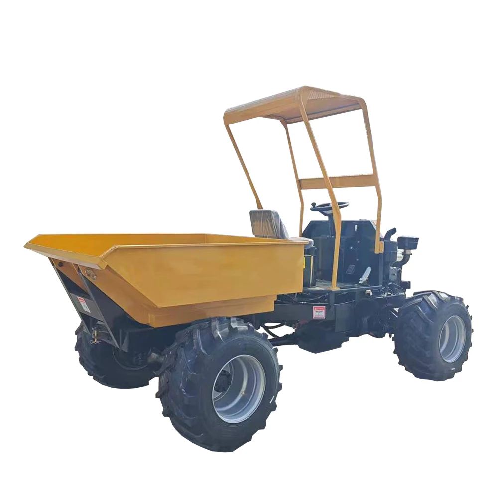 China Shandong Xingtu Diesel Engineering Chinese Manufacturer Four Wheeler Diesel Dump Truck Mini Dumper Mini Truck Mini Dumper