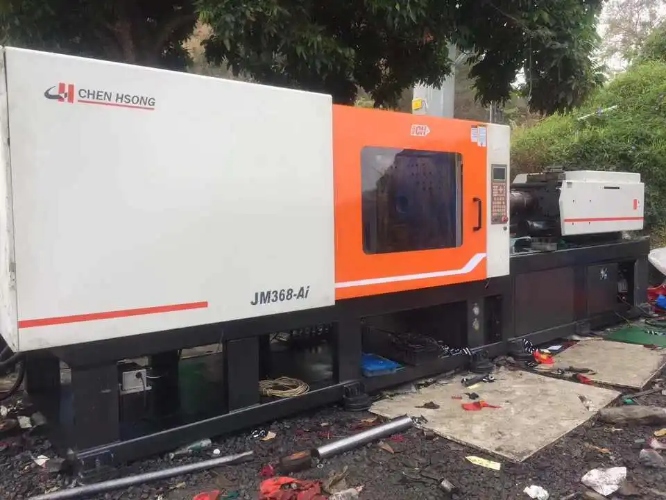 injection molding machine u368ts used 700ton plastic injection machine pet sheet production line