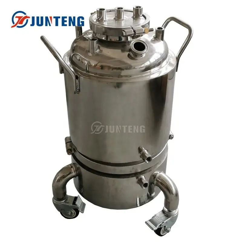 Бак для сольвентных растворителей из нержавеющей стали с закрытой петлей