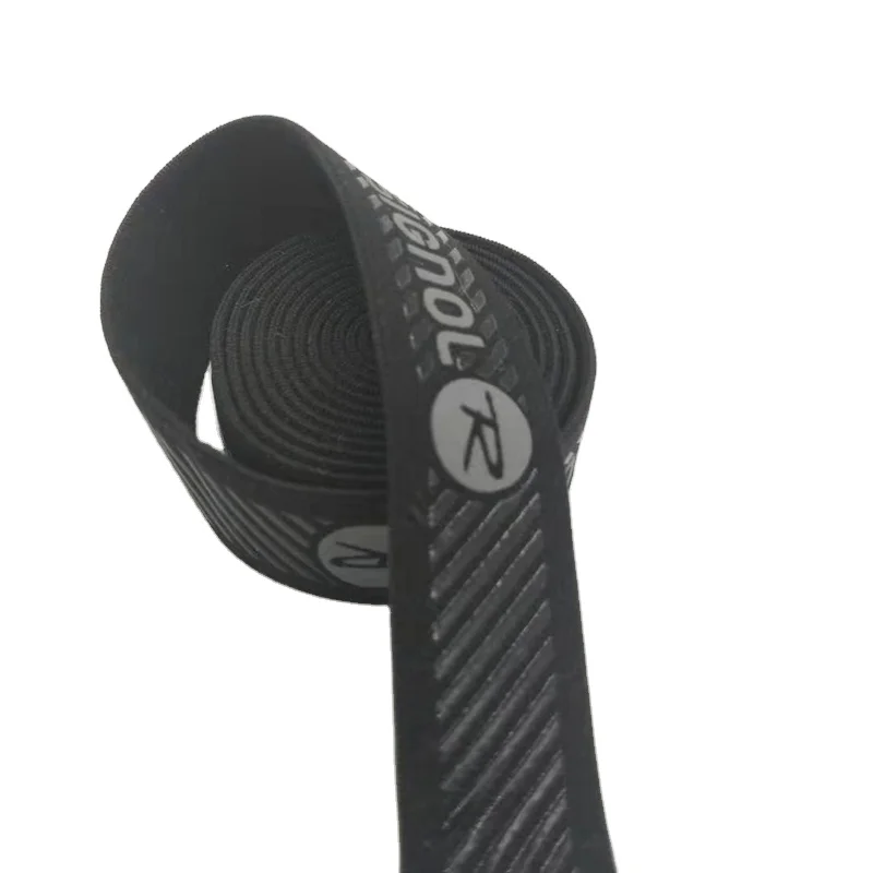 factory direct sale high tenacity nylon Non-slip silicone painted elastic band