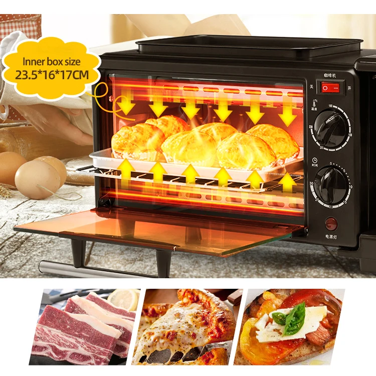  Sopower Household Breakfast Machine Multifunction 3 in 1 Mini Making Station