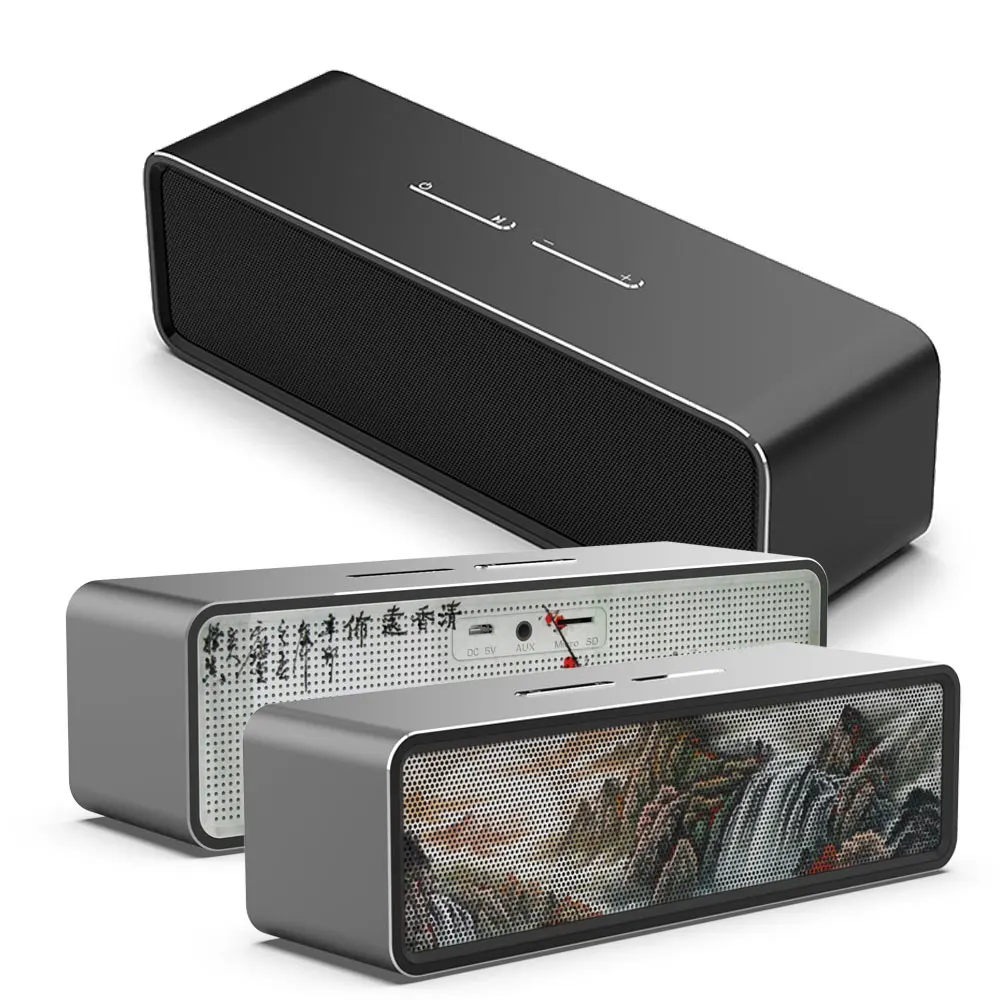 Super Bass Cyboris Speaker Portable Wireless Mini Speakers Music Audio Player Built-in Microphone LOGO Customize BT Speakers