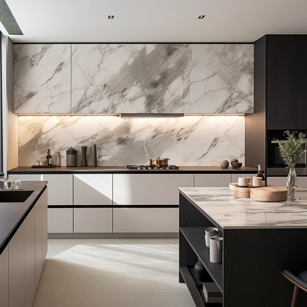 High Quality Wall Cladding Indoor Spc Marble wall panel interior plastic wpc Wall board Decoration