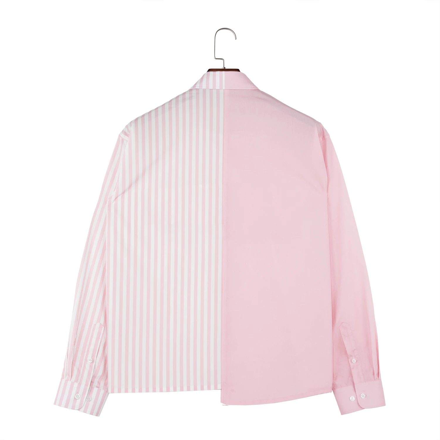 2024 High Quality Different Colors Cotton Striped Long Sleeves Slim Fit Business Shirts for Men