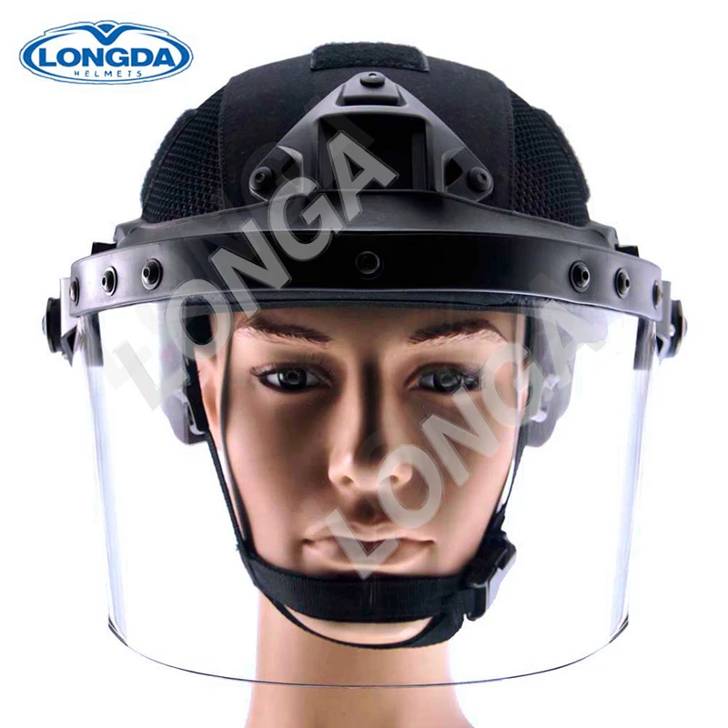 Полицейские защитные пуленепробиваемые шлемы с козырьком на заказ