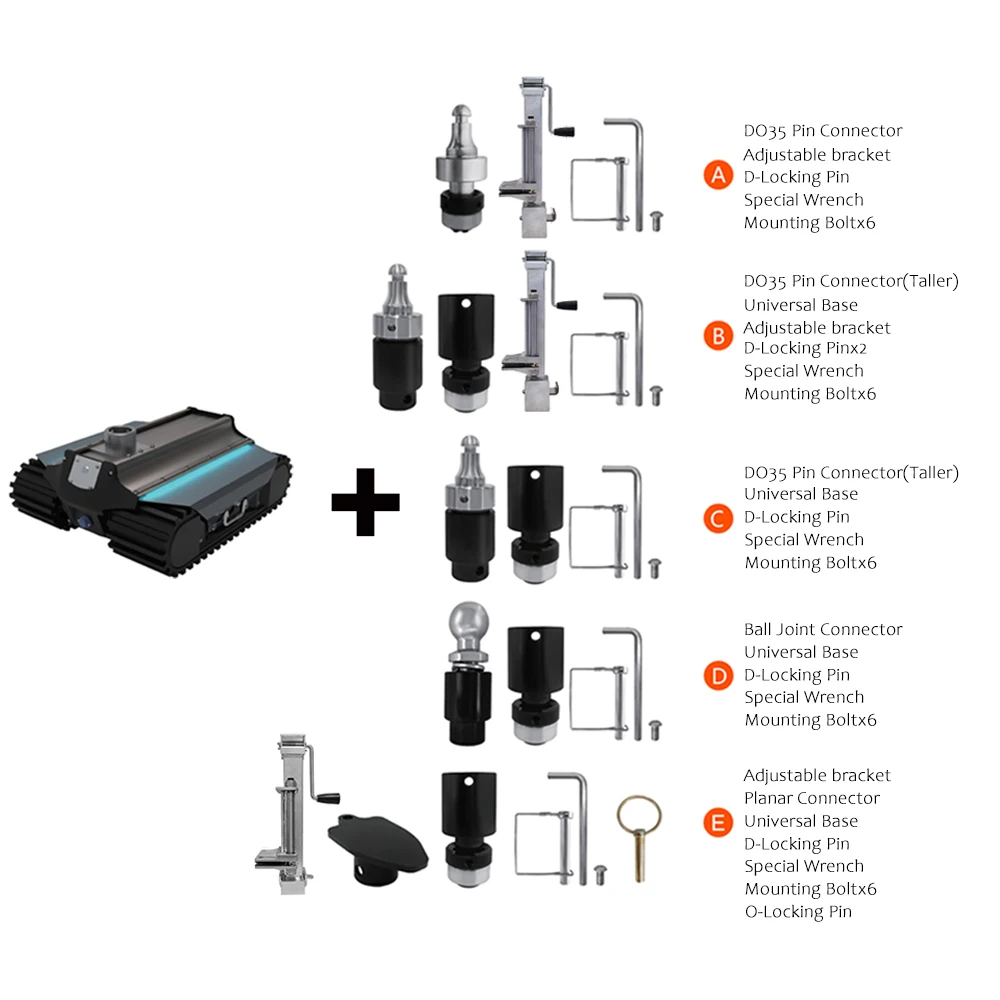 Revolutionary RV Accessory Remote-Controlled Fast Charging Mover with E-Stop for 4500kg Campers