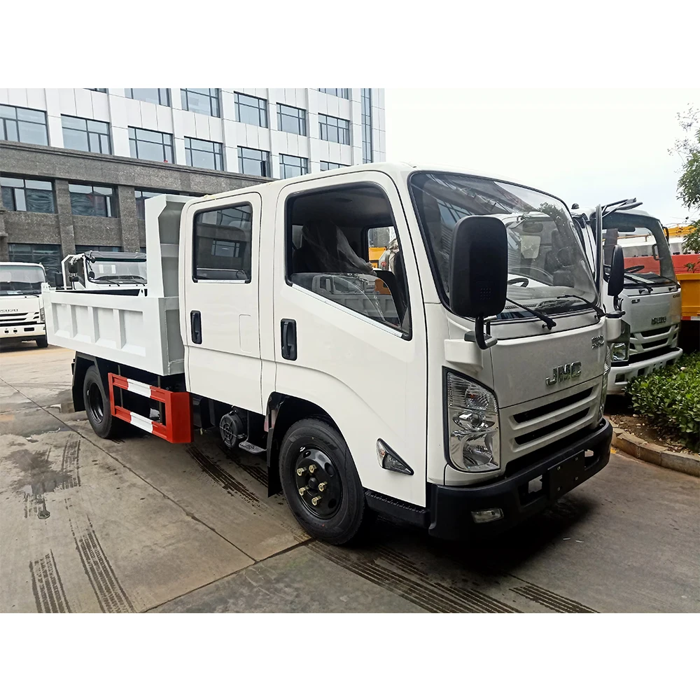 Transport Lorry Dump Truck 4X2 Tipper Vehicle Jmc 5 Ton Light Tipper Truck