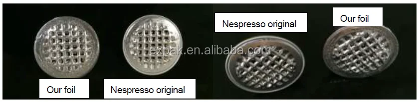2020 nice shape impressive disposable simple use coffee pod user friendly capsule compatible with Nespresso with alu foil
