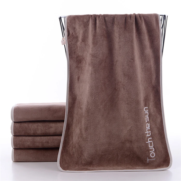 
Embroidered Coral Fleece Kitchen Hand Cleaning Towels 