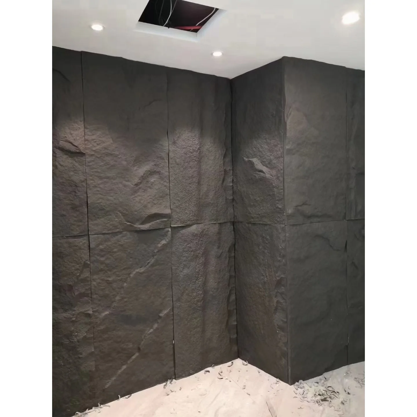 Macetero Hardboard Wall Creative Culture Decorative Stone Walls Faux Artificial PU StonevWall Panel