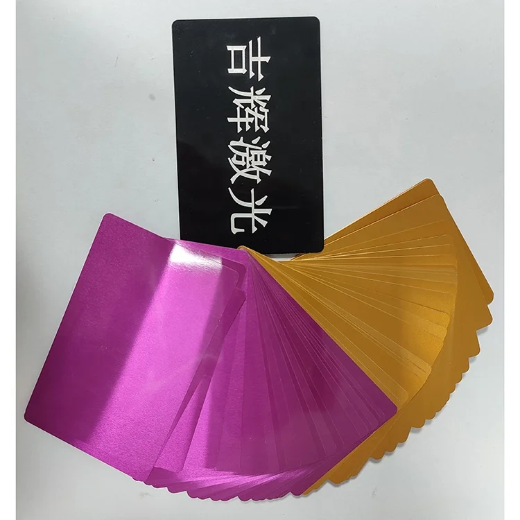 Китай, высокое качество, толщина 0,5 мм, 1,0 мм, многоцветная анодированная алюминиевая пластина, лист для карточек для украшения